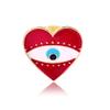 Eye Artistic Heart Ring For Women Alloy Material Ideal For Occasions Special