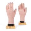Hot-selling Adult Winter Gloves Women's Double-sided Jacquard Brushed Knitted Thermal Fleece Cycling Gloves Men
