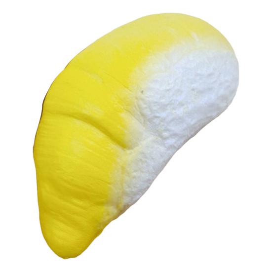 

Soft Realistic Durian Squeeze Toy Soft Slow-Rising PU Fidget for Stress Relief Cute Fruit-Shaped Decompression Gadget for Kids Adults