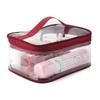 Thickened cosmetic bag transparent portable travel Pvc toilet bag storage bag toiletries storage bag travel storage