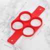 Molde para Panqueques y Huevos Antiadherente Herramienta de Cocina Redondo Corazón Molde para Panqueques Cocedor de Huevos Sartén para Voltear Huevos Accesorios de Cocina para Hornear