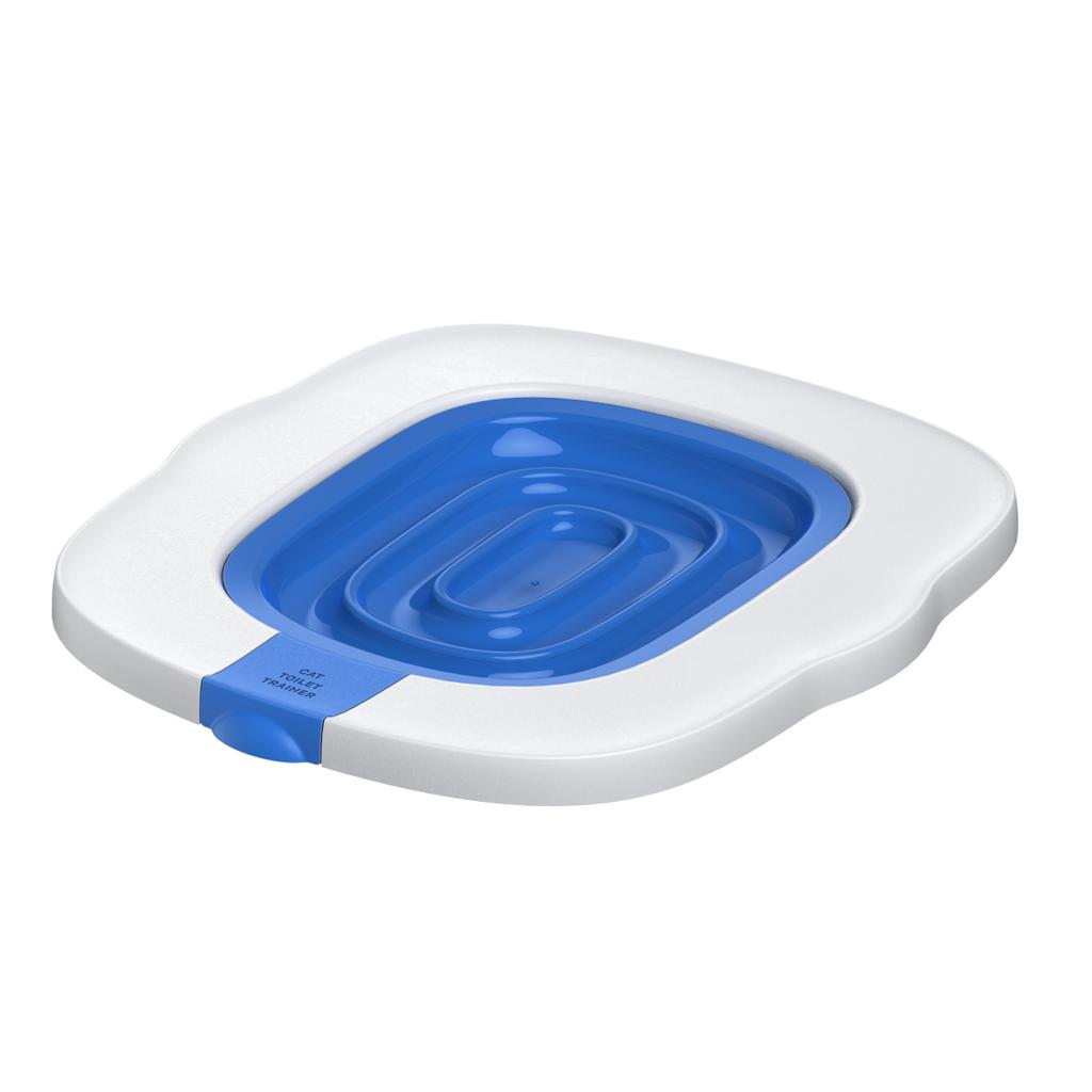 2025 Sada pro výcvik koček na toaletu Opakovaně použitelná podložka na stelivo pro štěňata a kočky Kočičí toaletní trenažér Toaleta Čištění mazlíčků Nástroj pro výcvik koček