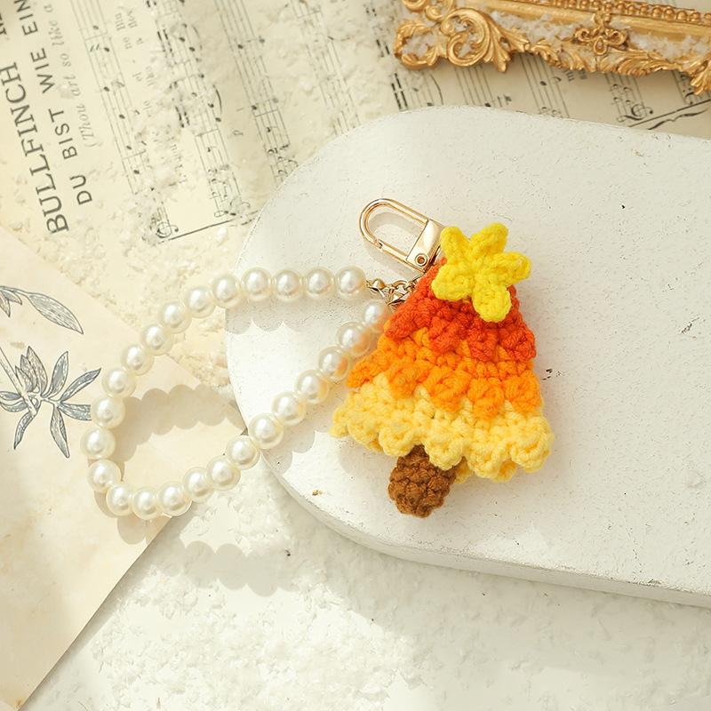 

Christmas gift key chain Christmas small gifts new children old pendant Christmas tree decoration оранжевый