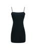 Sexy Royal Sister Style Black Suspender Dress Women's Summer New Elastic Slim Mental Machine Slim Hip Wrap Short Skirt