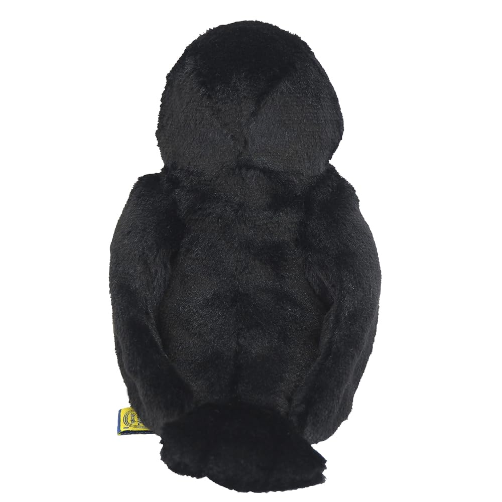 SunLemon Fluffy's Crow S 12 x 20 x 15cm Plush Bird Crow Animal P-9562