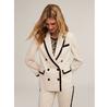 Motivi Outdoor Jacket Q686Q000877N002 White Over Fit