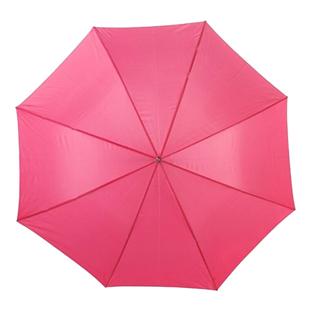 L-Merch Wooden Handle Automatic Stick Umbrella