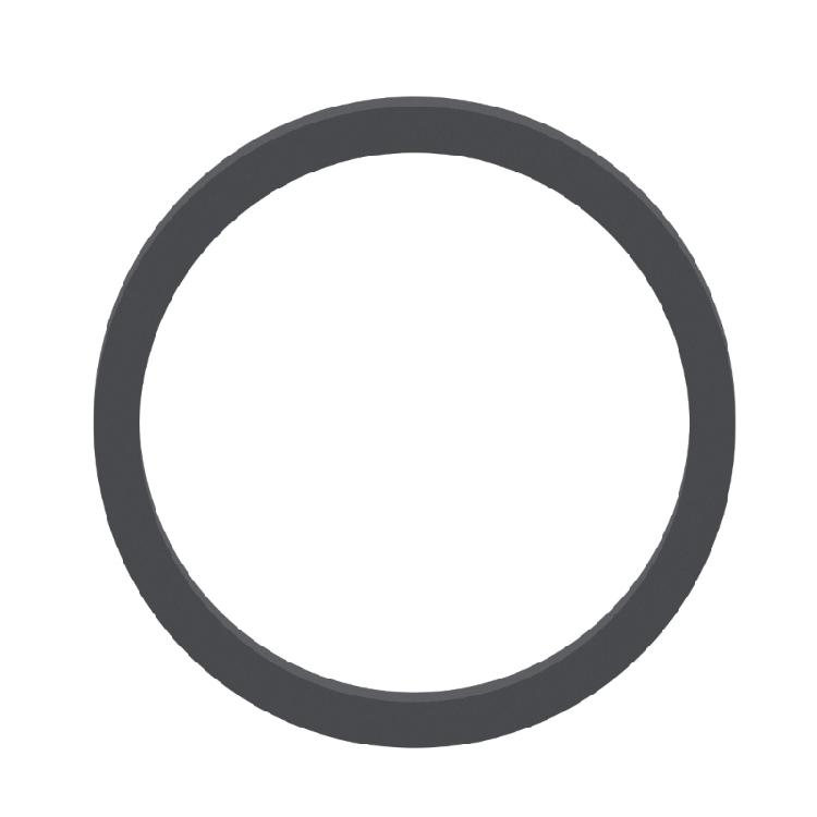 Rubberen Aandrijfriem voor Videospelers Riemen Hoge Elasticiteit 20-100mm Gevouwen Maat Optie Dikte 1.5mm
