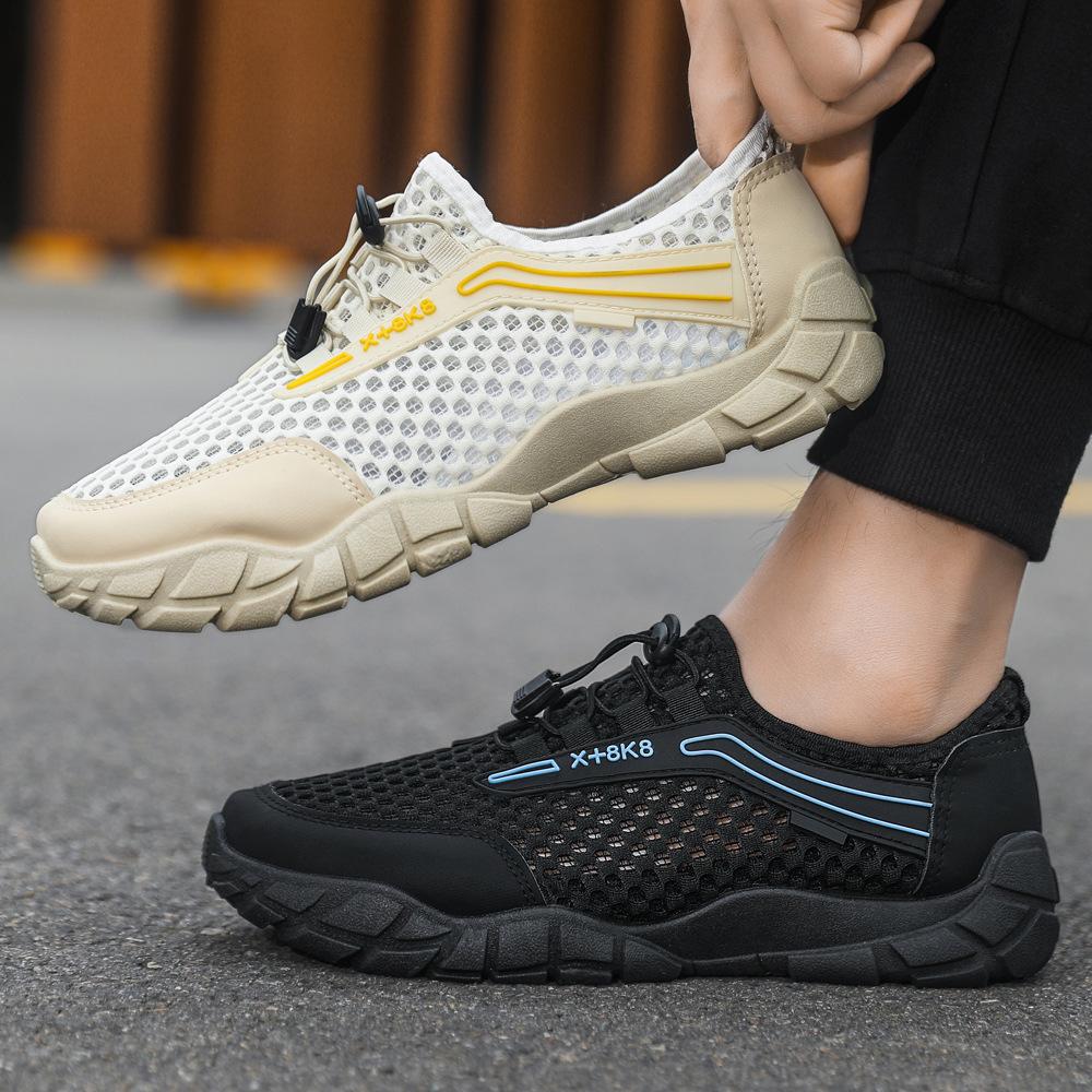 Men'S Lightweight Breathable Air Mesh Sports Shoes New Arrival Casual Shoes For Men Comfortable Trendy Outdoor Shoes