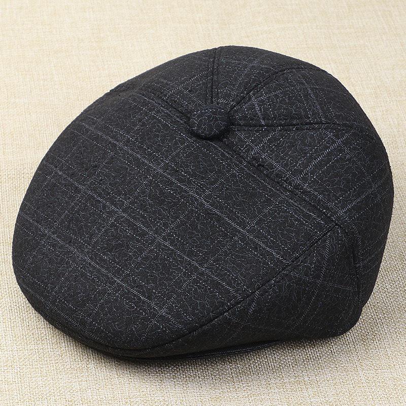 Men's Autumn/Winter Duckbill Beret - Grandpa's Casual Hat