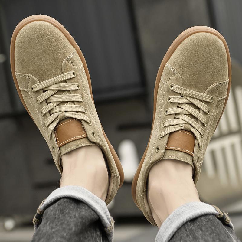 Fashion New Fashionable Lightweight Breathable Outdoors Men's Casual Oxford Shoes Soft Soled Comfortable Non Slip Lace Up Sports Shoes