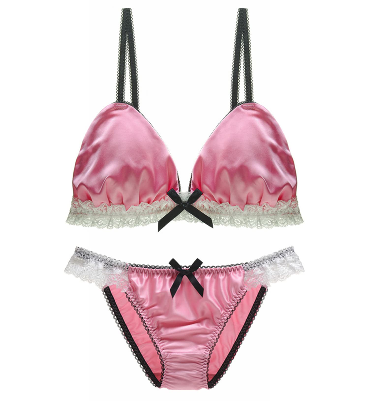 

Комплект бюстгальтера и трусиков Beirou и комплект нижнего белья Super Lolita для начинающих морячек для женщин (Верх Низ) [Беспроводной, Милый, Стиль] & Набор, Стиль,