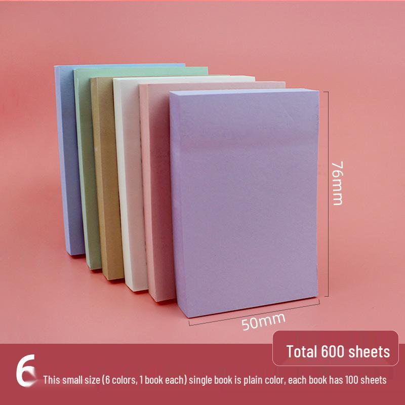 Sticky Notes for Students: Creative & Adhesive Memo Pads, Small Strips, Reusable, Self-Adhesive Labels