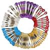 Complete Embroidery Starter Set Polyester Cotton Blend Fabric Includes Needle Thread Scissors for Beginner