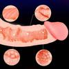 Realistic Oral Sex Male Masturbation Adult Sex Toys Real Oral Deep Throat Vacuum Pump and Amplifier Oral Sex Kit Handheld Suction Cups
