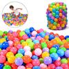100/200Pcs Colorful Plastic Ball Pit Balls Crush Proof Ocean Ball Kids Toy Games