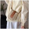 Niche Bags Women's 2025 New Summer Messenger Hand-woven Straw Bags Seaside Vacation Beach Bags
