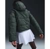 Куртка женская Nike Sportswear Classic Therma-FIT Puffer пуховая зеленый