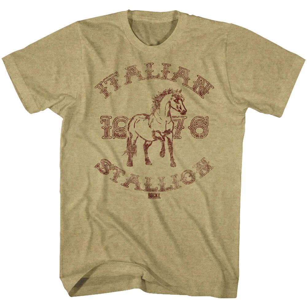 Rocky Movie Italian Stallion 1976 Stalliion Photo Men s T Shirt XL
