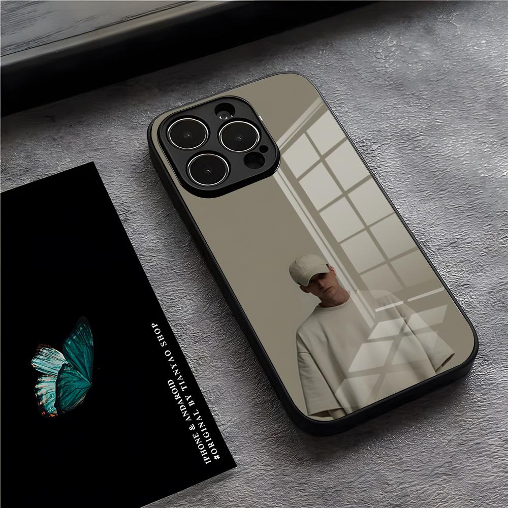 N-NF Rapper Handyhülle Für IPhone 17 Pro Max 15 Pro 16 14 Plus 12 13 Mini 11 Pro Stoßfeste Glasabdeckung