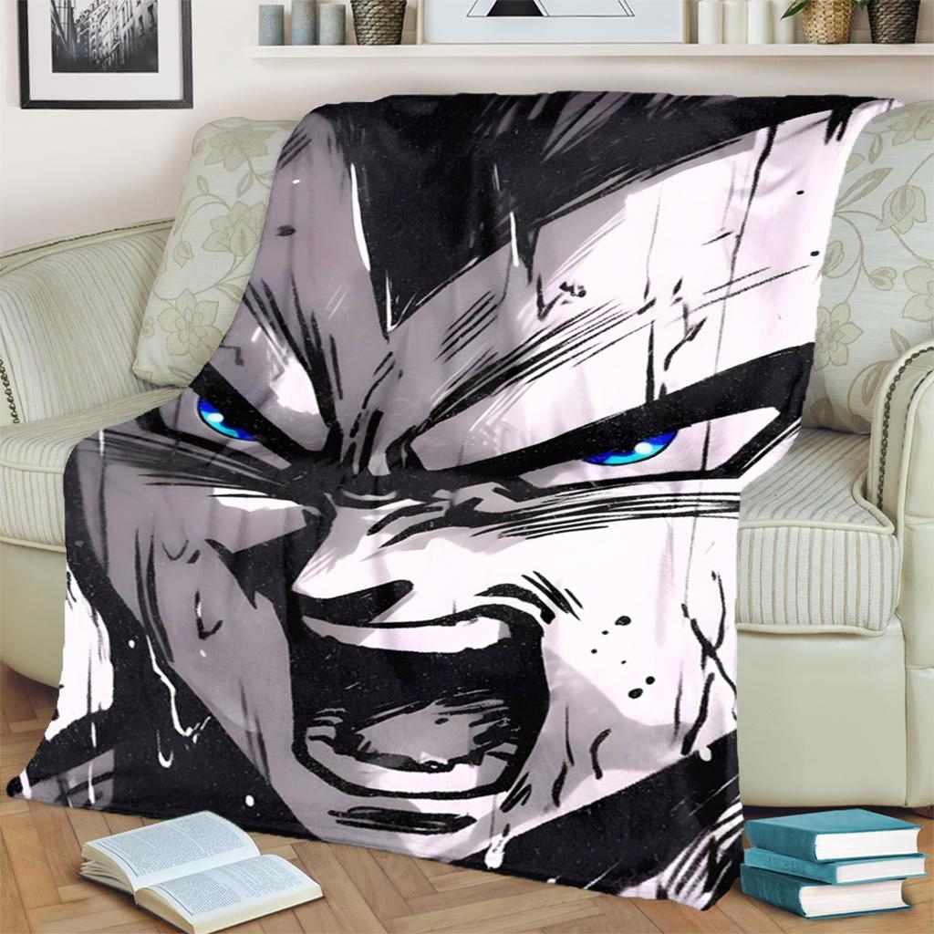 Soft Dragon Ball! Warm Blanket Flannel Print for Bedrooms, Sofas, Beds, Chairs, Picnics, Travel