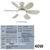 E27 Screw Base Flower-Shaped Fan Lamp Silent Small Standard Version