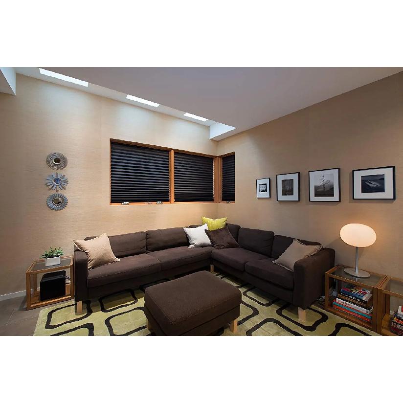 Dropshipping House Apartment Use White Blinds Adhesive Pleated Blinds Shades Window Door To Protect From Sun