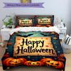3pcs Halloween Decorations Duvet Cover Set, Cover For Bedroom Guest Room (1 Duvet Cover + 2 Pillowcase, Without Quilt),  yy250922230
