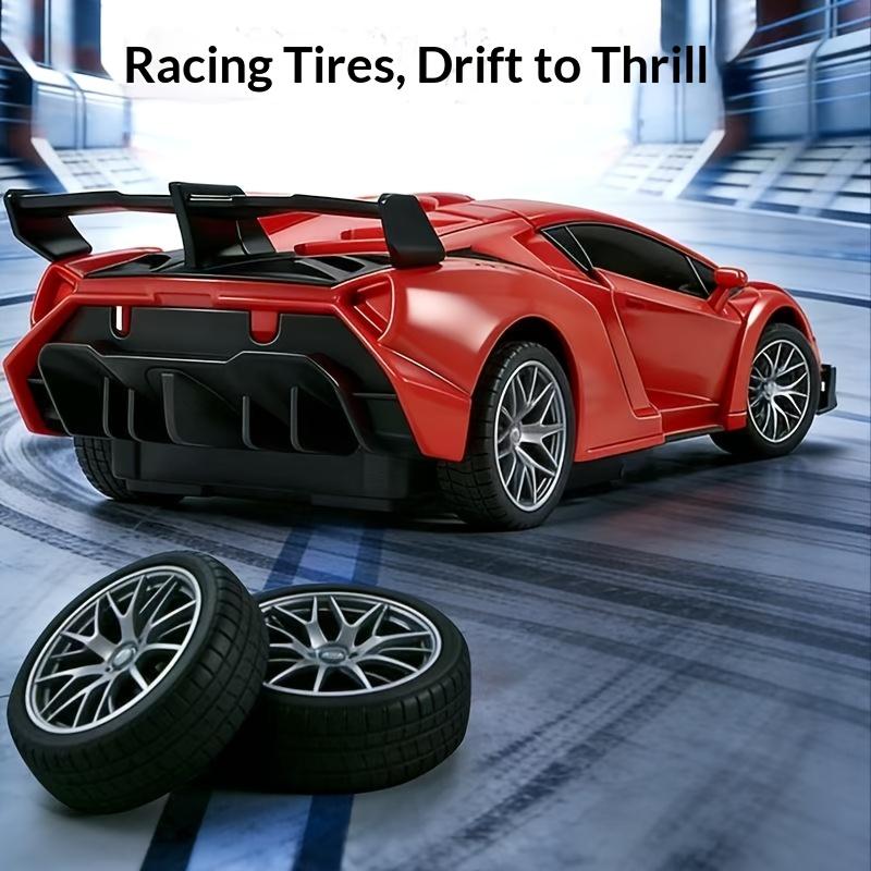 Transformable Remote-controlled Car, One-button Transformation and 360° Rotation for Car-robot, Suitable Gift for Children, Perf