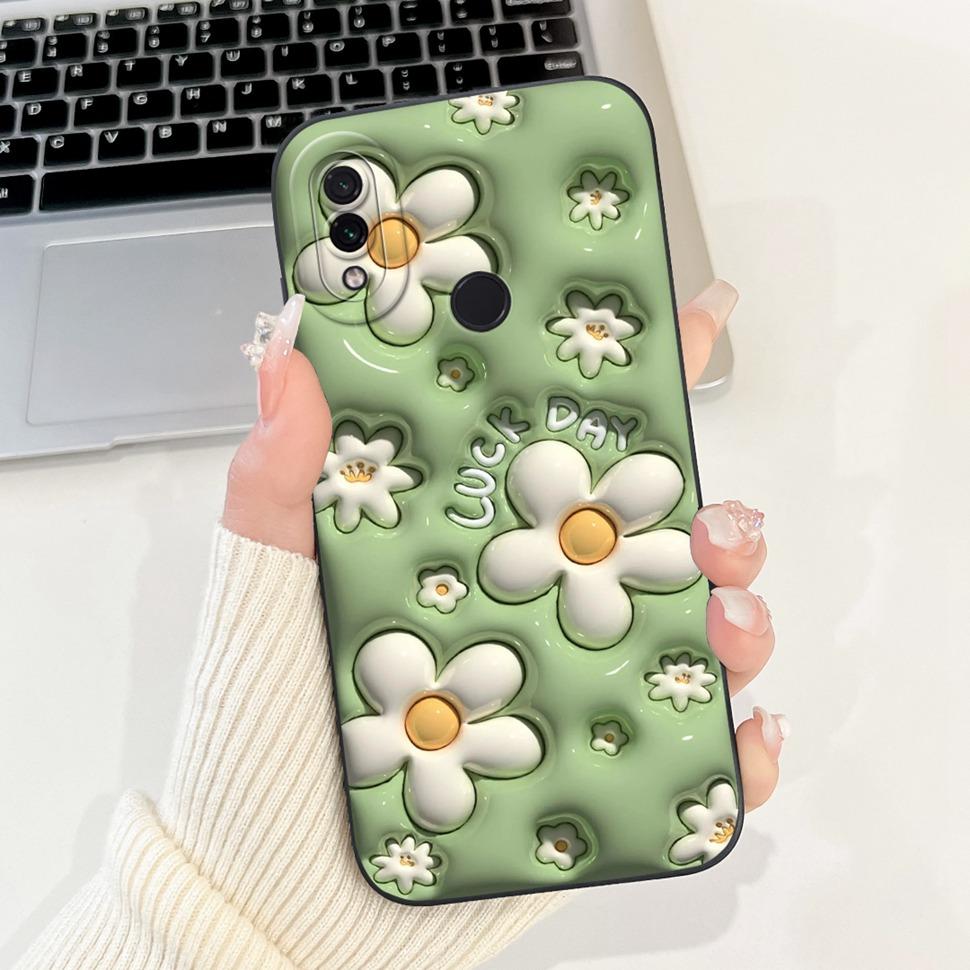 For Xiaomi Redmi Note 7 Case 2019 Lovely Cartoon Painting Back Cover Soft Slim Phone Case For Redmi Note 7 Note7 Bumper 6.3"