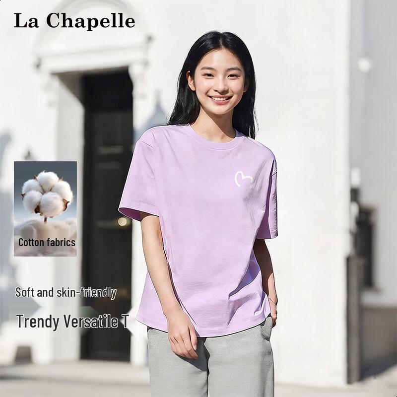 La Chapelle Women s Pure Cotton Short Sleeve T-Shirt XL