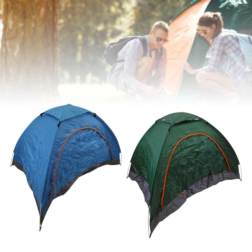 Automatic Outdoor Camping Tent Fly Proof Rainproof Easy Setup Beach Tent for 2-3 Person with Single 
