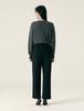 ROEM All Day Slacks Heavy Brushed Four-Way Stretch Straight Elastic Slacks_Rmtwg11R12