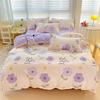 100% Cotton Bedding Set, Four Piece Sheet Set Comfort Set Girly Fresh Style Couple Bed Comforter Set