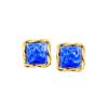 Retro High-End Women'S Earrings Geometric Simple Square Stud Earrings