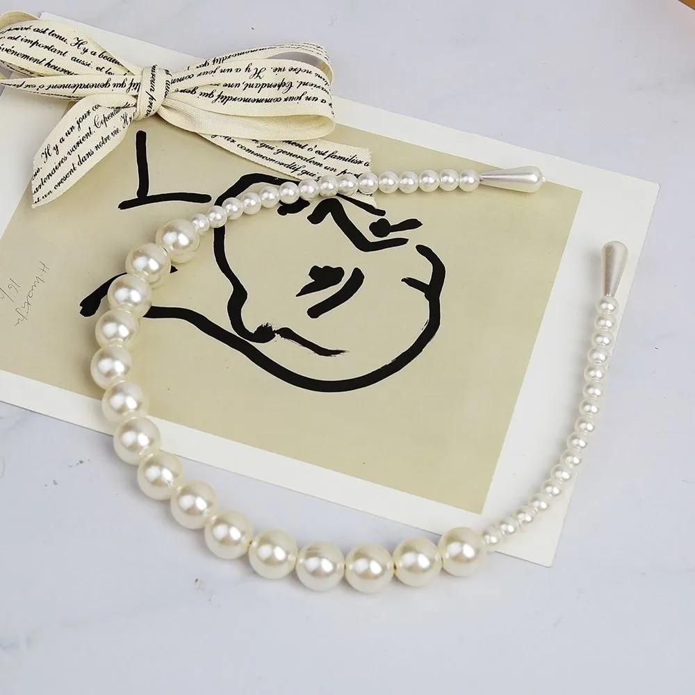 Pearl headband hairband bubble pearl