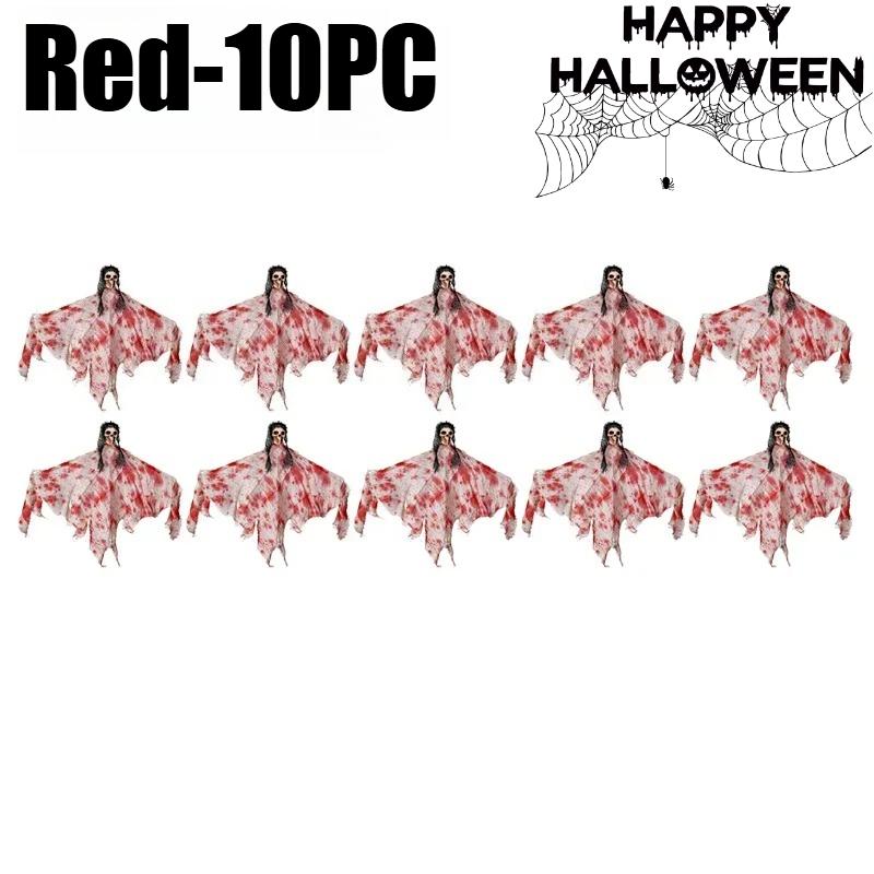 Halloween Decorations Scary Crying Witch Skeleton Hanging Ghosts Skeleton Flying Haunted House Decorative Props Horror Ornaments
