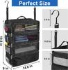 Suitcase Organizer High-capacity Travel Luggage Organizer Hanging Shelve Packing Cube Closet Collapsible Hanging Storage Bags
