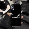 M-mackS Truck-k Logo Phone Case For IPhone 17 Air 16 E 15 14 Plus 13 12 11 Pro Max Colored Silver Cover