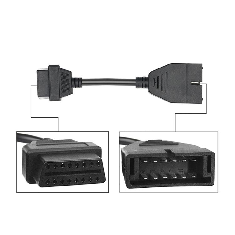 12pin to OBD1/OBD2 Conversion Cable Unlock the Potential of Your Vehicle Durable