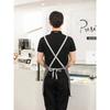 Kitchen Apron with Pockets, Work Clothes, Chin Cleaning Apron, Restaurant Waiter Work Clothes