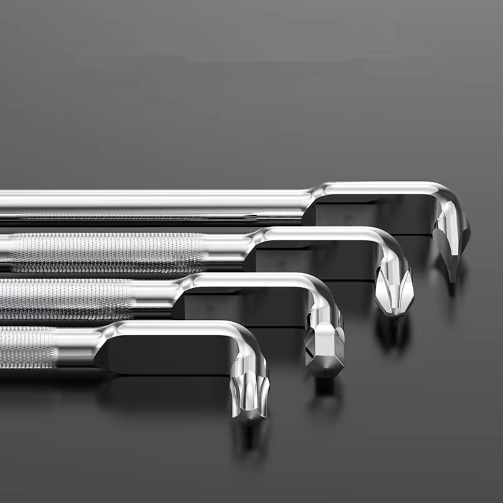 Angled Crosses Multipurpose Screwdriver Magnetic Right Angle Screwdriver  Allen Wrench