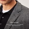 Shanshan Men's Autumn/Winter Wool Blend Suit Jacket