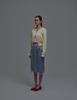 Sunday Fruits Market W) Sun Silky Lace Skirt Skyblue