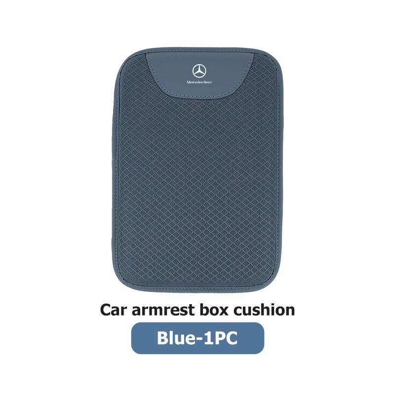 CRS1 Car Armrest Cushion Center Console Protection Anti Scratch Pad For Mercedes Benz C180 C300 W124 W176 W177 C200 C260 GLC CLE CLA