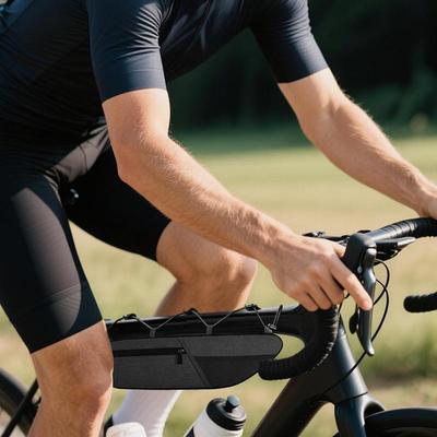 Mountainbike Rammetaske Cykelsadelpouch Vejrsikker Opbevaringstaske Til Cykler Rejse Daglig Pendling Cykeltur Eventyr