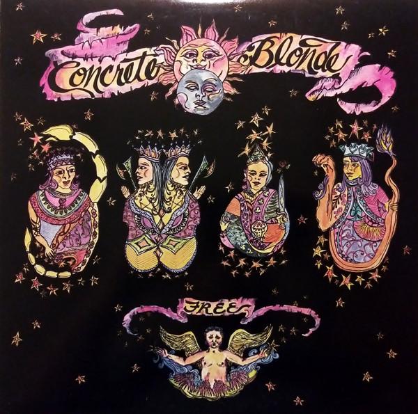 

Виниловая пластинка CONCRETE BLONDE Free IRS82001 I.R.S. 1989 США Рок Б/У