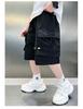 Boys' shorts, summer thin, 2026 new style, mid size children's stylish casual pants, children's summer workwear, five part pants trend