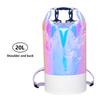 10L 20L Swimming Beach Bag PVC Waterproof Outdoor Sports Drifting Rafting Surfing Boating Backpack Portable Rowing Sailing Bags