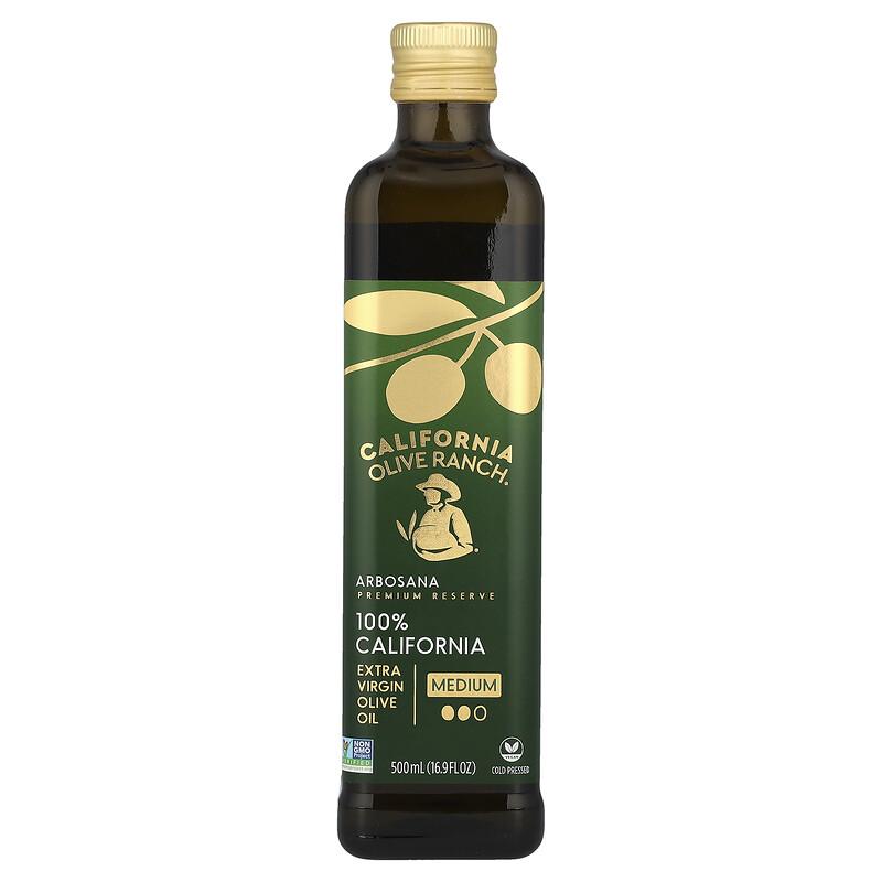 100% California, Extra Virgin Olive Oil, Arbosana, 16.9 Fl Oz (500 Ml)